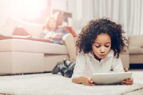 مهارت کودک در اینترنت