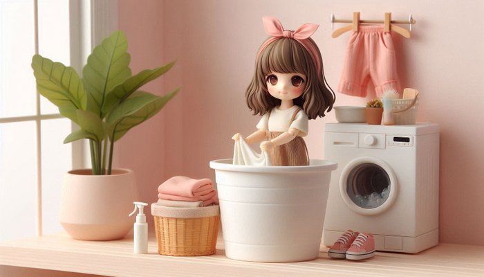 آموزشی لباس شستن