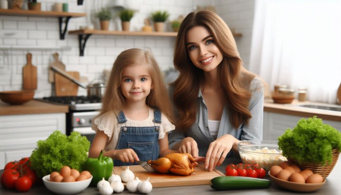 آموزشی درست کردن مرغ