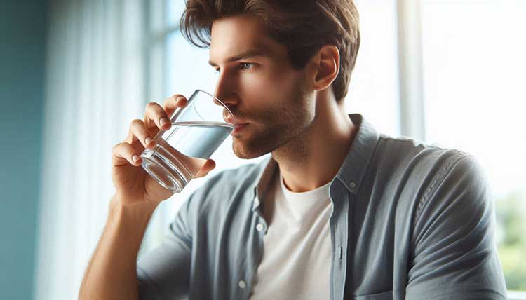 سلامتی جسم و روح نوشیدن آب کافی