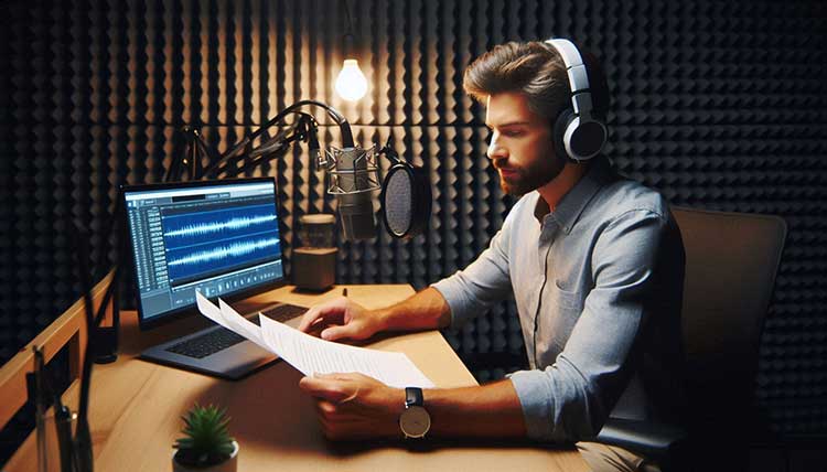 اخبار روش اخبار گفتن و تمرین گویندگی