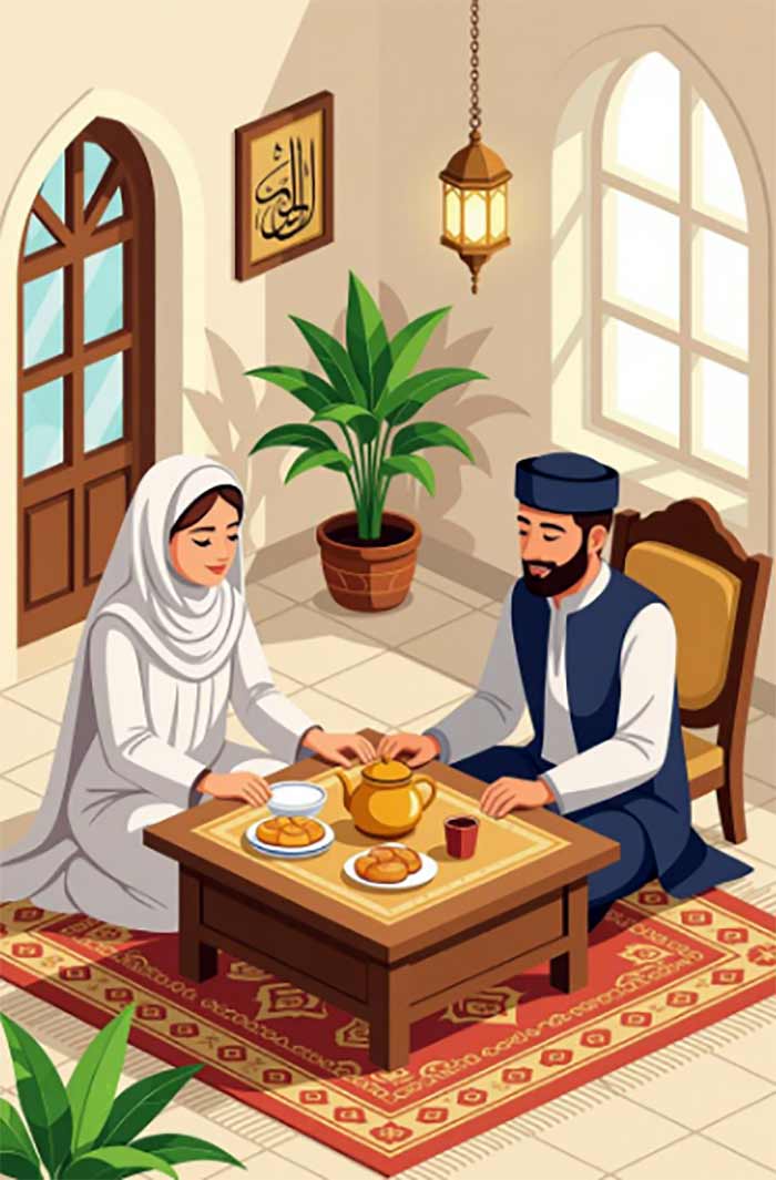 خانه داری همکاری و تعاون زن و شوهر