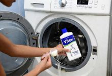 جرم گیری لباسشویی با وایتکس یا پودر یا قرص جرمگیر