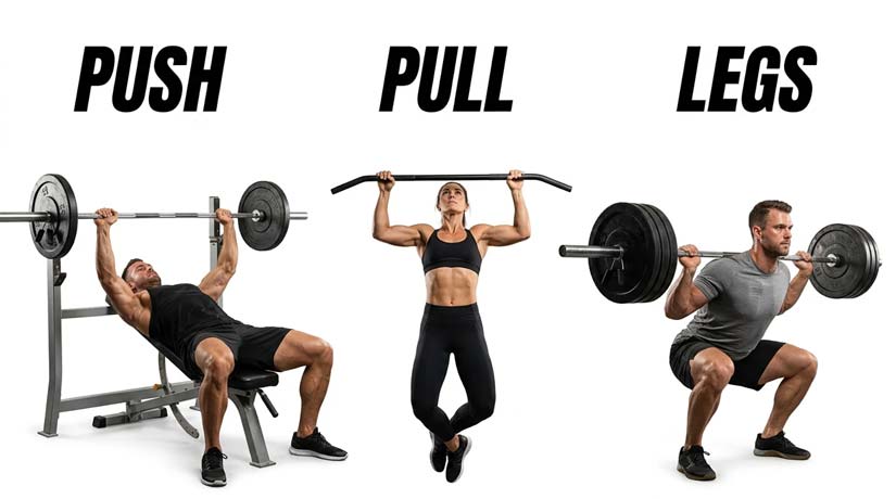 PPL (Push, Pull, Legs)