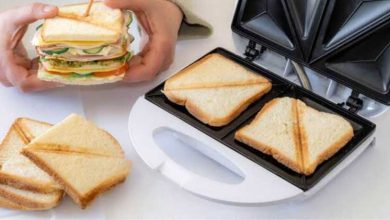 4 طرز استفاده از ساندویچ ساز با نان تست و لواش